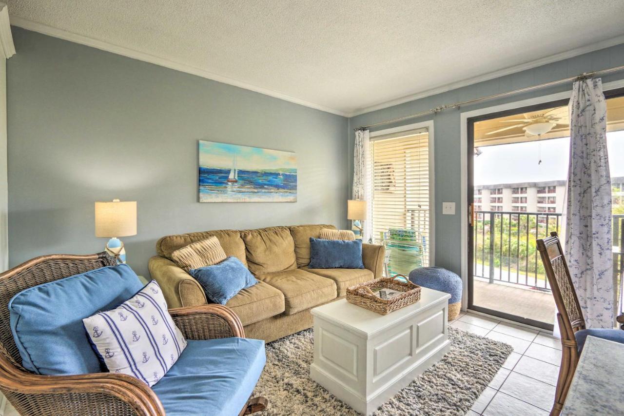 Hilton Head Ocean-View Villa Steps To Beach! Hilton Head Island Ngoại thất bức ảnh